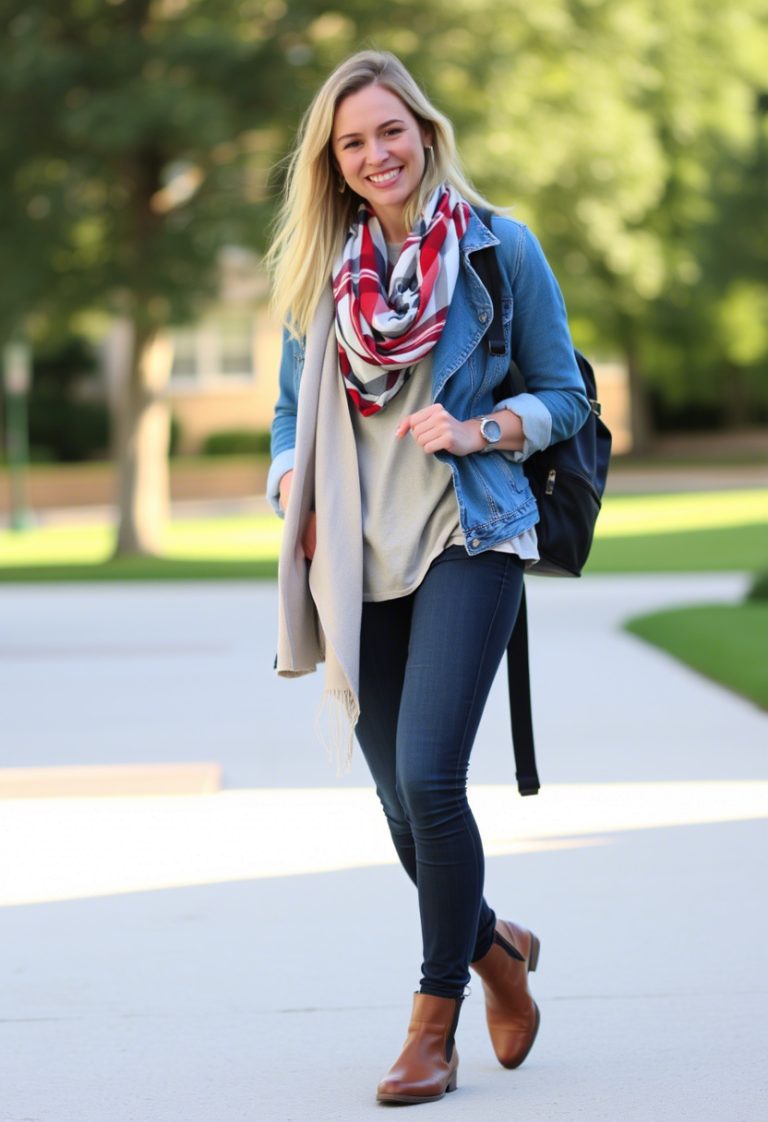 Dressing up for school doesn't have to be a source of stress. Try out these 15 carefully chosen outfit ideas that combine style with the comfort needed for a long day of classes.