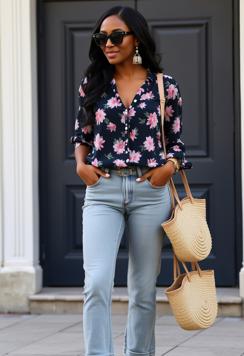 Enjoy the endless styling options with 20 outfit ideas centered around the understated charm of grey jeans.