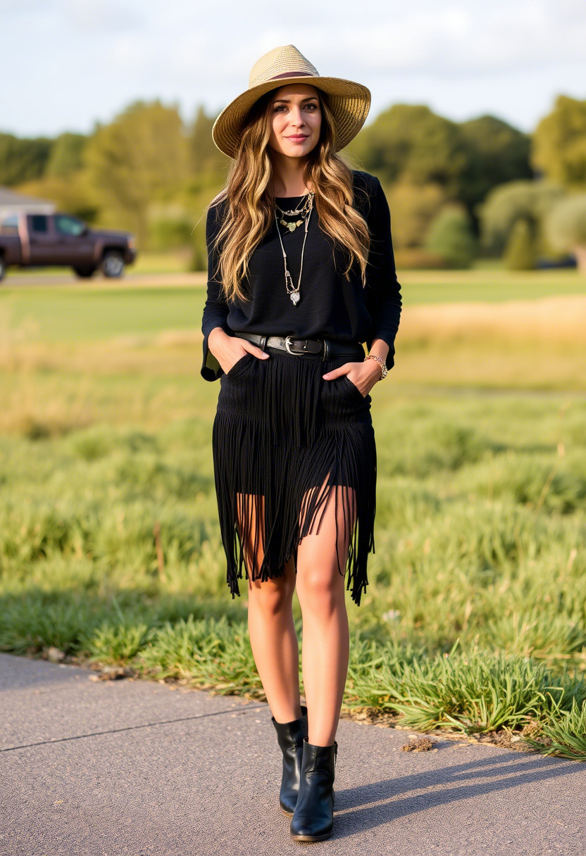 One of the hallmarks of boho style is its ability to blend vintage and modern pieces; explore 20 combinations that create a stunning ensemble