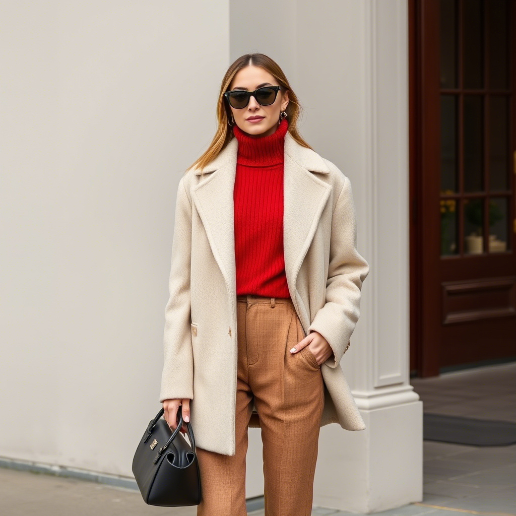 Embrace the winter season by blending cozy comfort with high fashion. Explore 15 stunning outfit ideas featuring bold colors and inventive layering techniques to keep you on trend in Winter 2025.