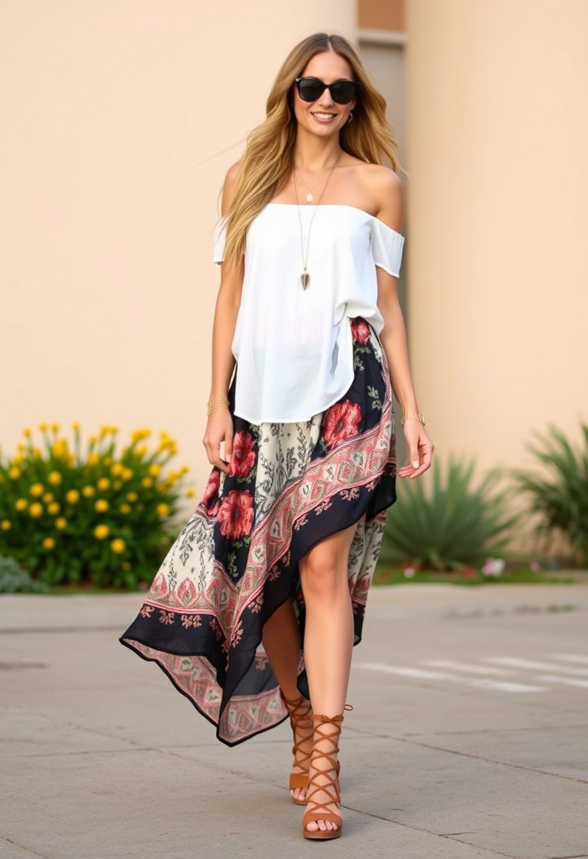 Step into the bohemian lifestyle with 12 stylish boho fashion ensembles. Each outfit captures the essence of flowy fabrics and earthy hues, offering versatile options that suit any event.