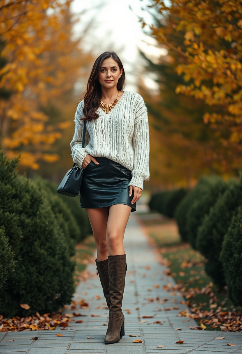 Bold prints and rich fabrics take center stage this season; check out 18 cozy outfits to ignite your autumn style
