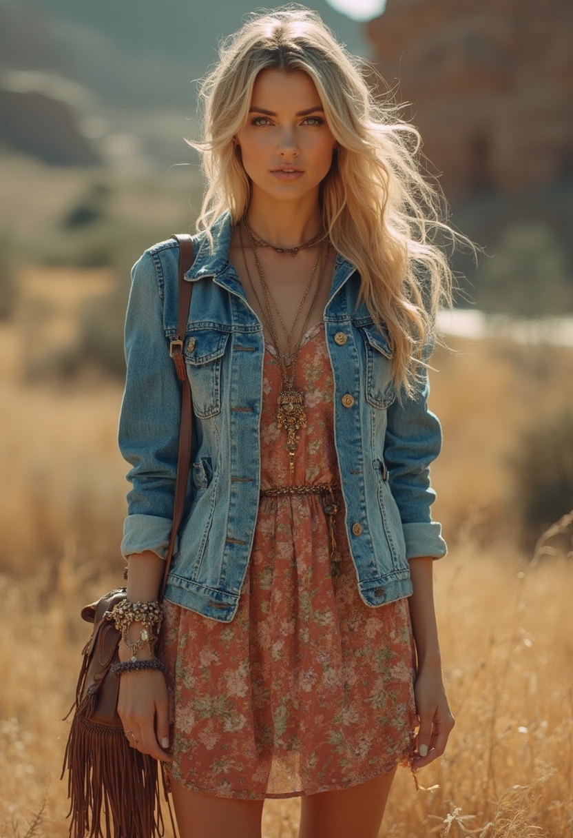 Capture the carefree spirit of boho fashion with 16 delightful floral rompers, perfect for warm weather and outdoor festivals