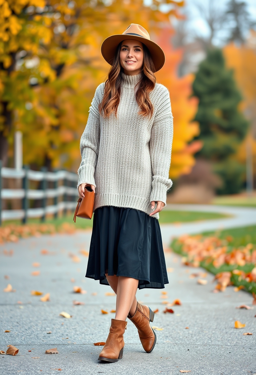 Chic boots and comfy scarves make fall fashion fun; here are 18 stylish outfit combinations for the cozy months ahead