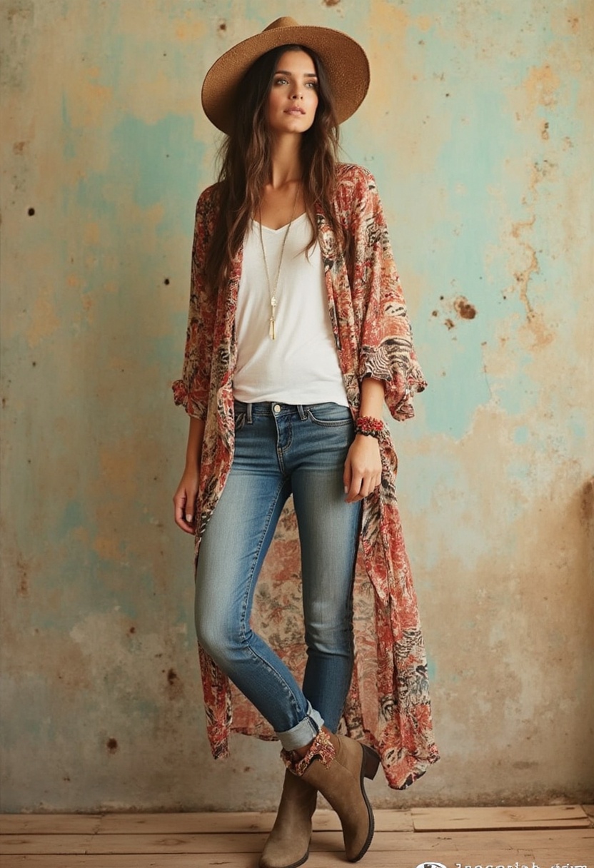 Explore 16 gorgeous maxi skirts that flow with every step, embodying the essence of the modern boho aesthetic