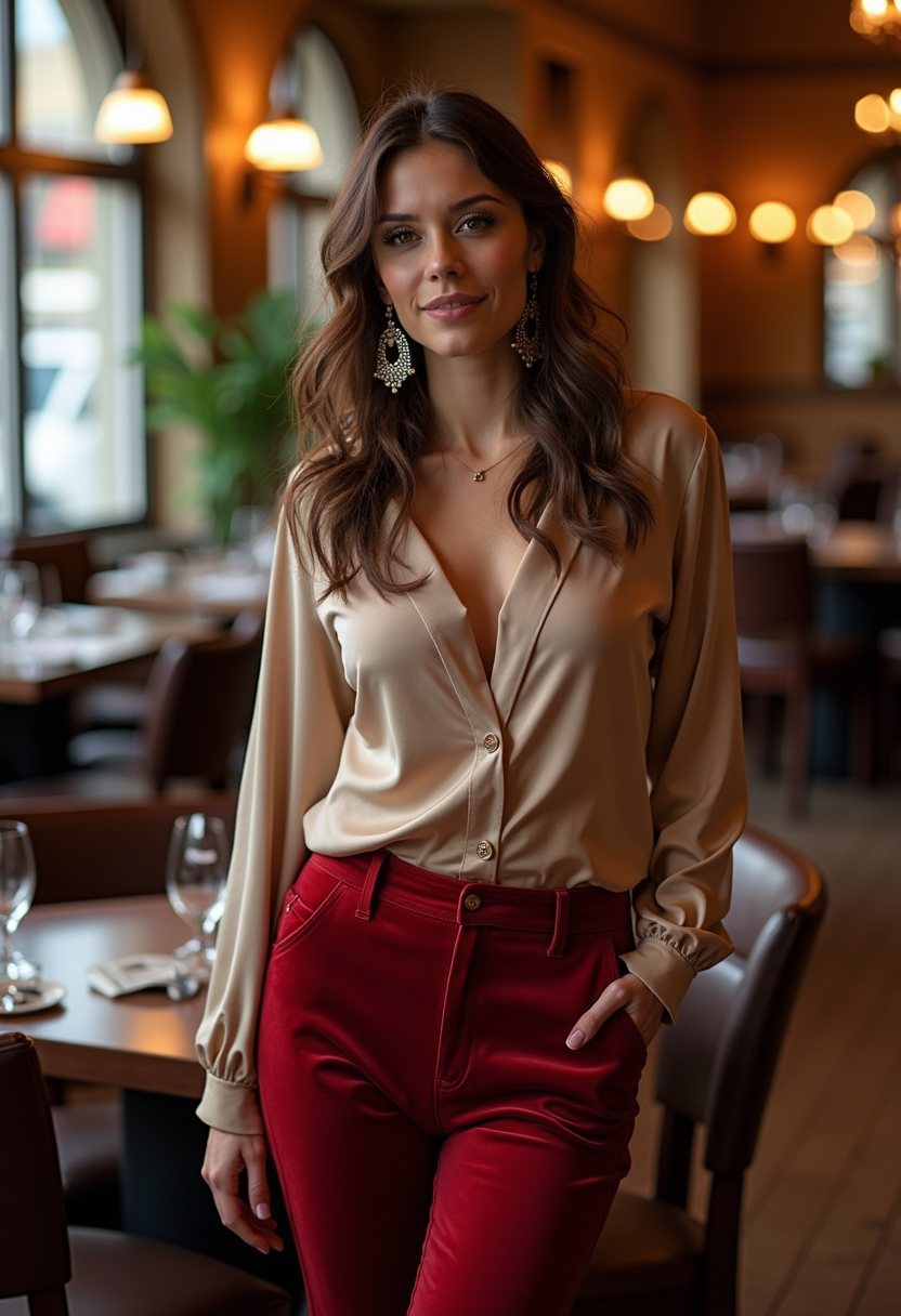 Make the most of winter's charm with 20+ stunning outfit inspirations that blend fashion and comfort for a delightful dining experience this season